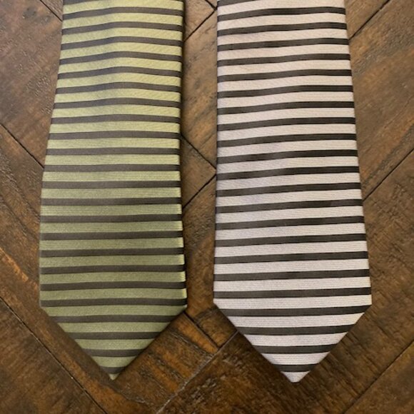 Striped Tie Set - Picture 2 of 5